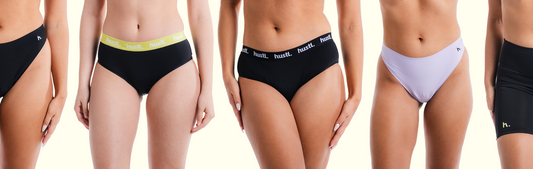 Period Pants and the Menopause. A hustl. guide.